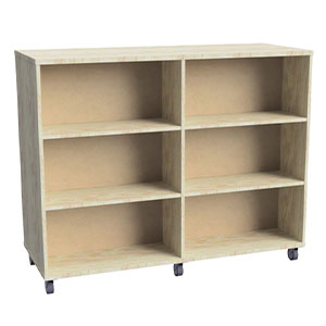 Double Sided Bookcases 1500