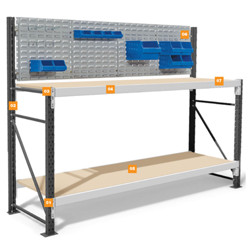 Ultima Longspan 2 Workbench with attachment