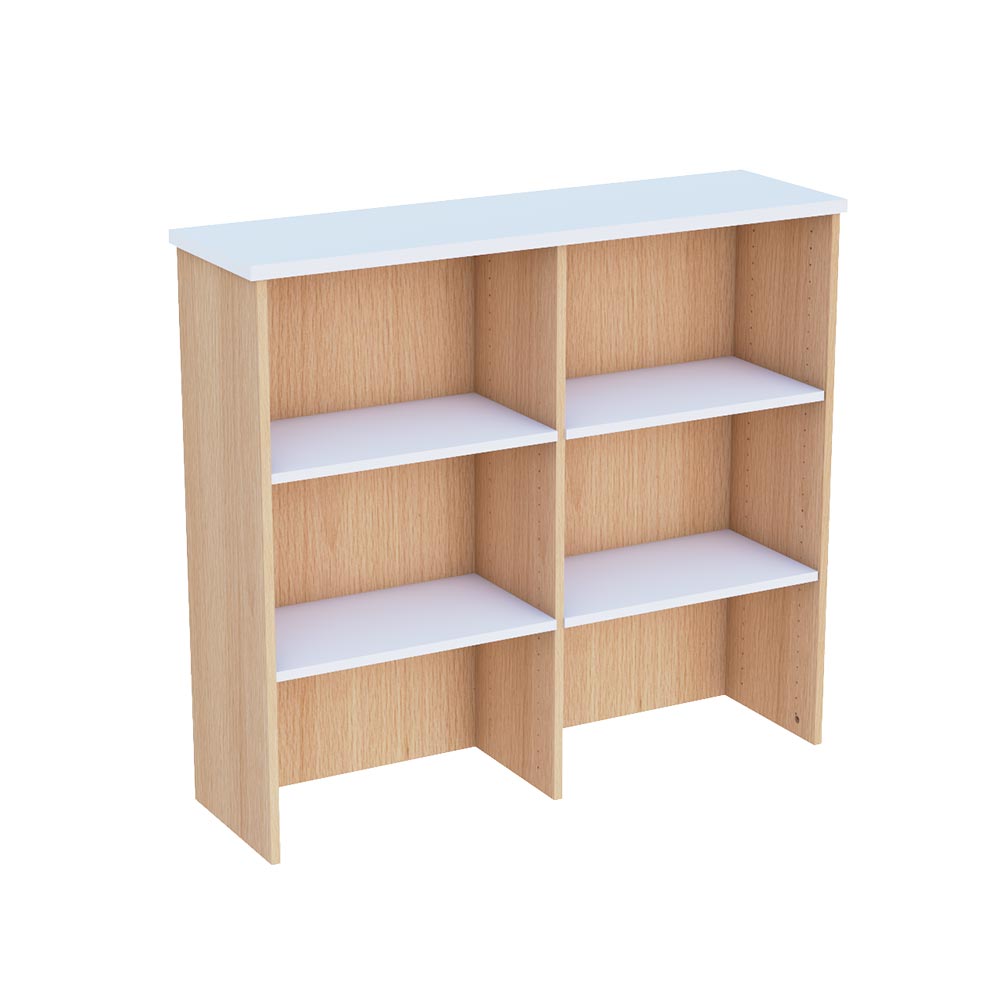 Ecotech Overhead Bookcase With 6 Divisi4on