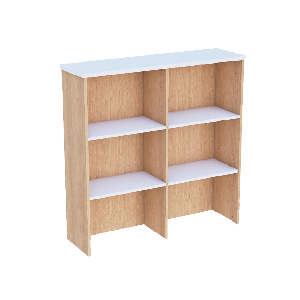 Ecotech Overhead Bookcase With 6 Division