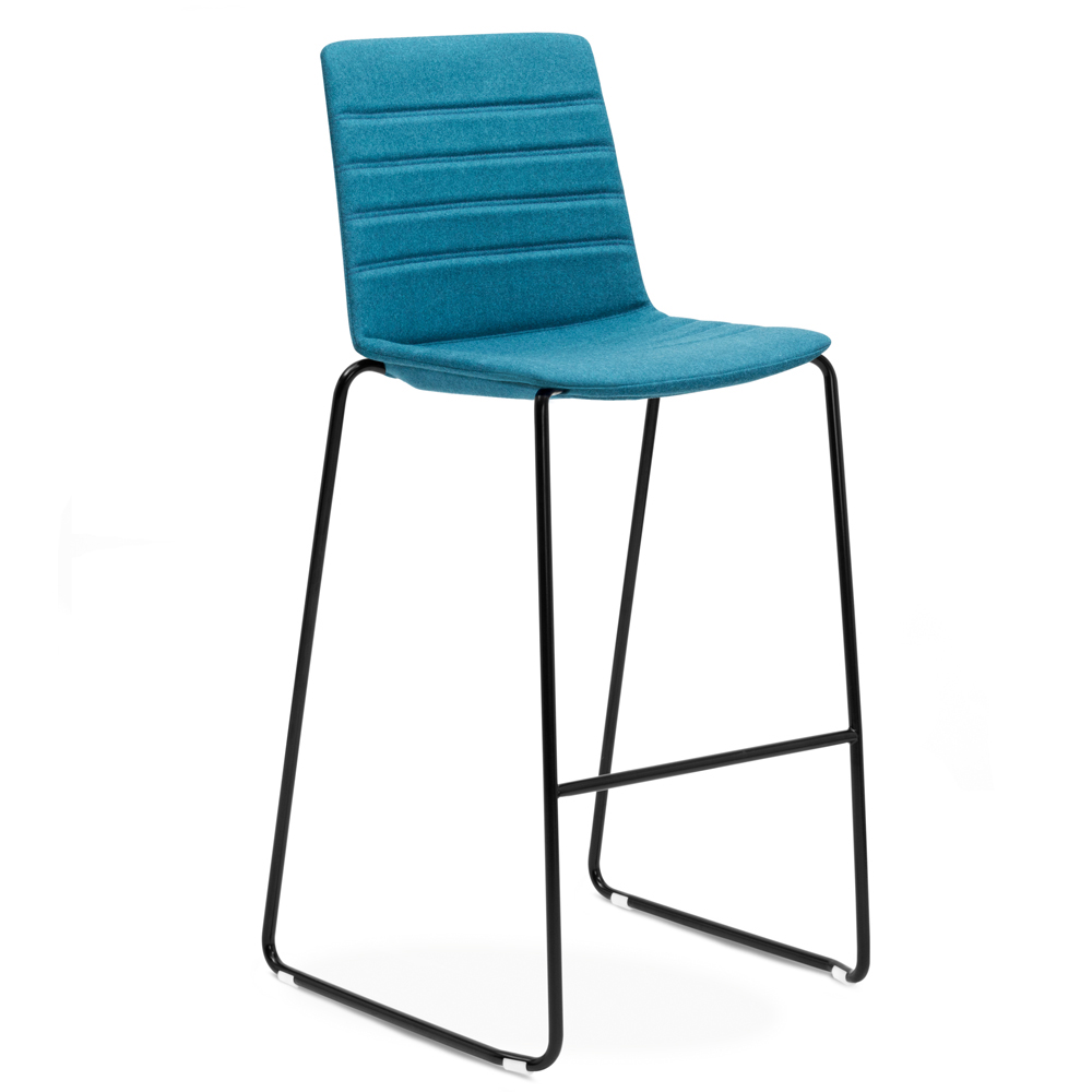 Jubel Barstool Fully Upholstered With Stitching Detail