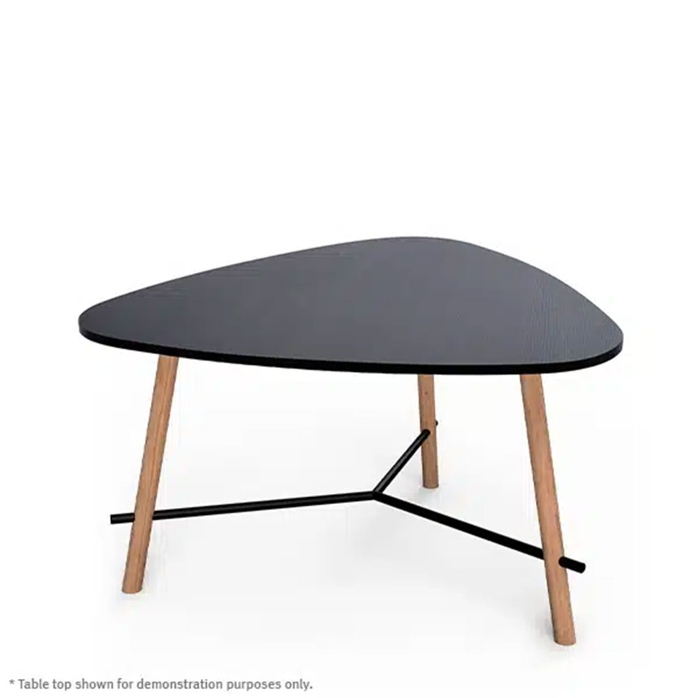 IDEO Large Round Meeting Table Frame – Oak Legs ‘Pronto’