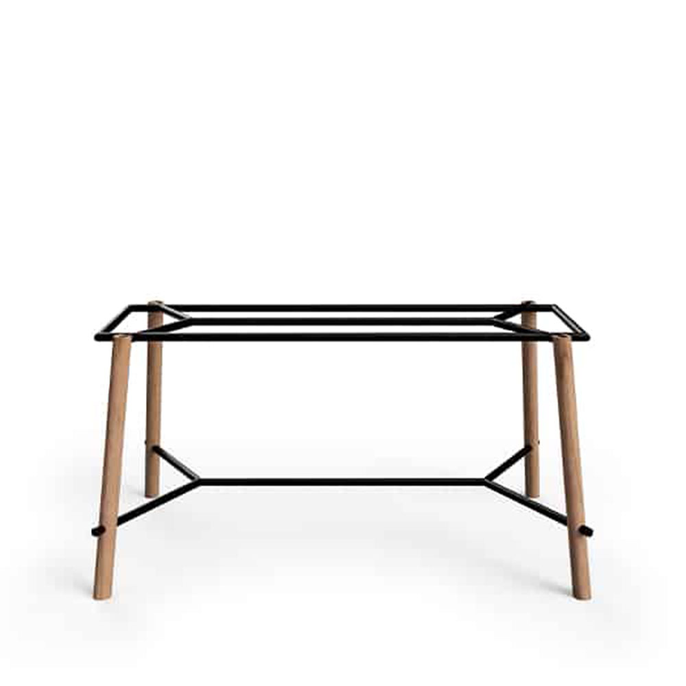 IDEO Medium Meeting Table Frame – Oak Legs ‘Pronto’