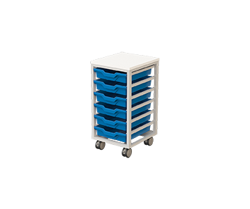 Mobile Storage Frame – Single Column